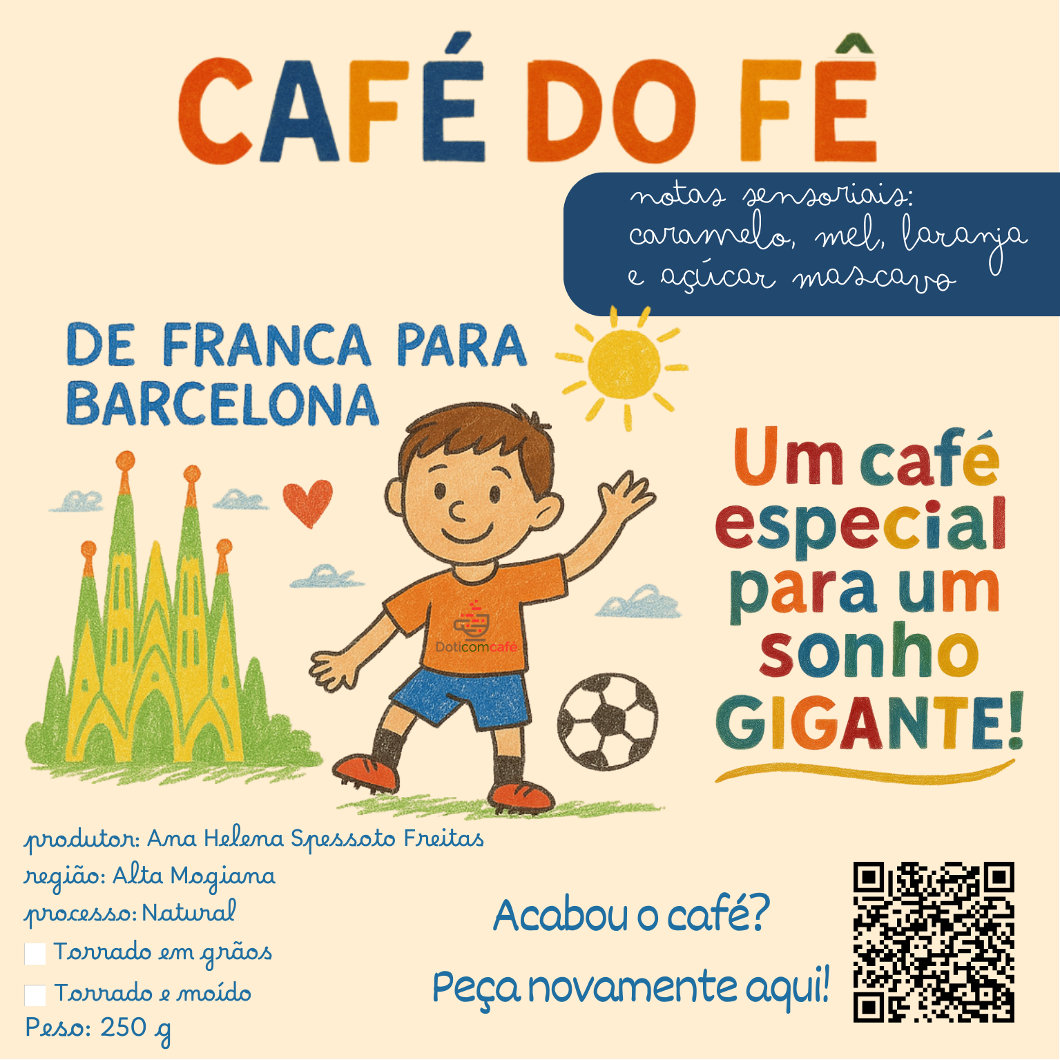 Café Especial Café do Fê Caramel