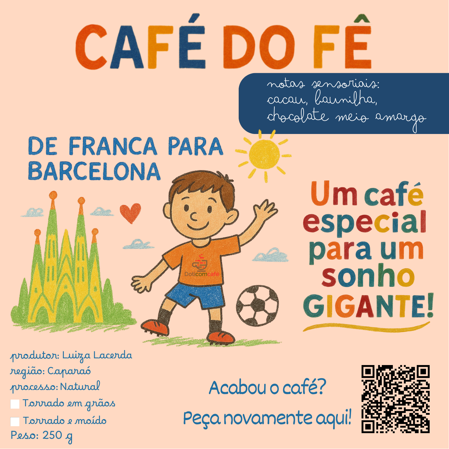 Café Especial Café do Fê Choconila