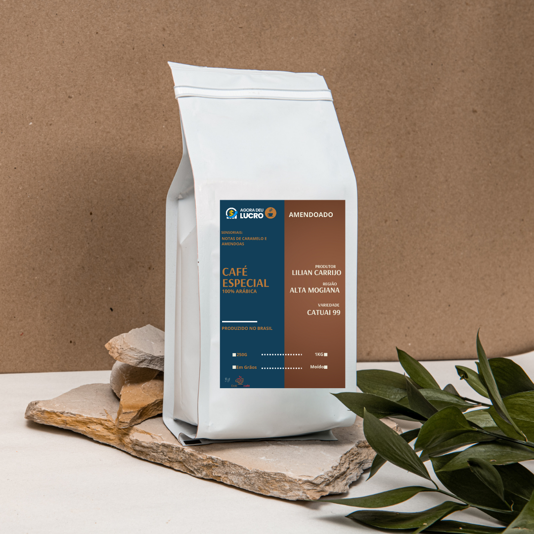 Café Especial Agora Deu Lucro Amendoado 250g