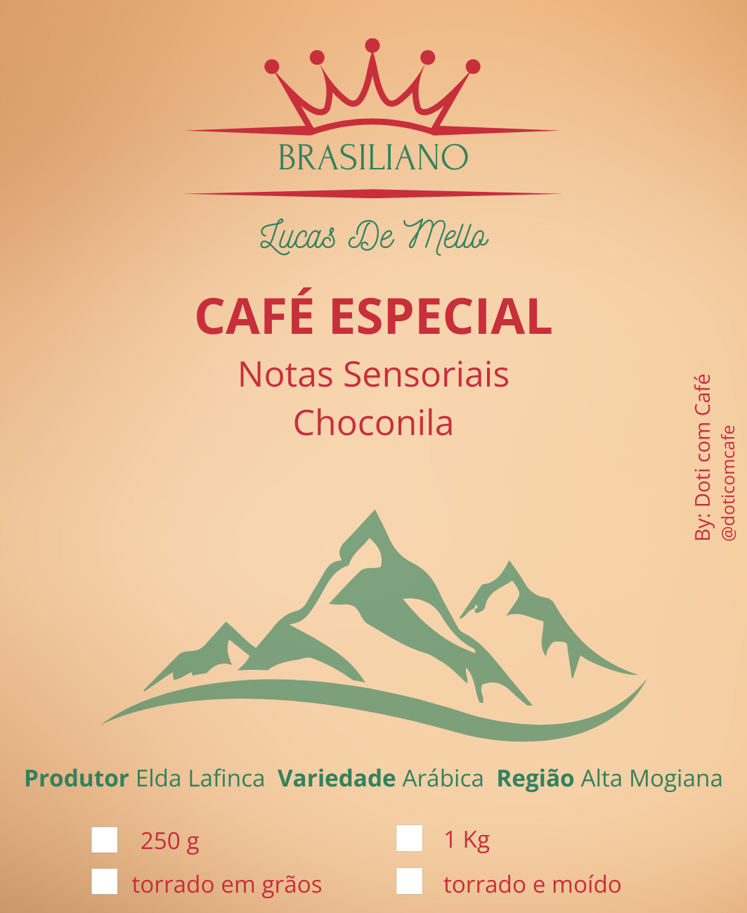 Café Especial Brasiliano - Choconila 250g