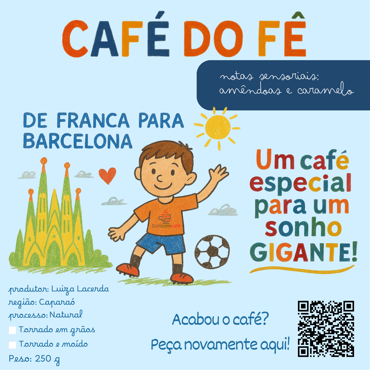 Café Especial Café do Fê Amendoado